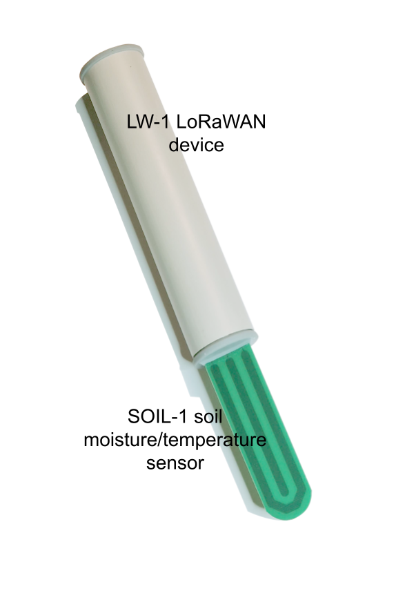 SOIL-1 soil moisture-temperature sensor