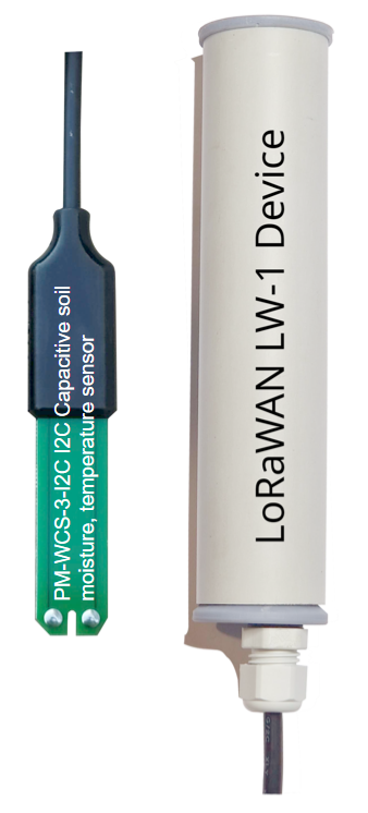 LoRaWAN LW-1 soil moisture sensor device